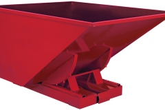 Kippikontti, kippikontit, RAL3020, punainen - 1