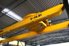 Satateräs-Satateras-Siltanosturi, siltanosturit, nosturit, Siltanosturit 2x12,5t | Overhead cranes